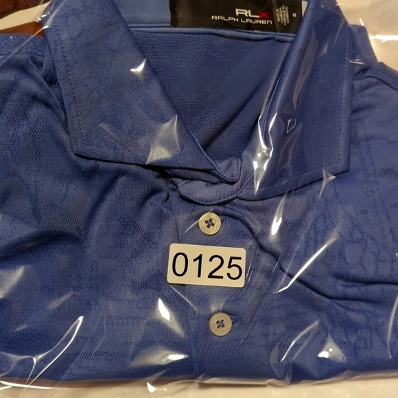 RLX Ralph Lauren men's M golf blue t-shirt. - Picture 7 of 7